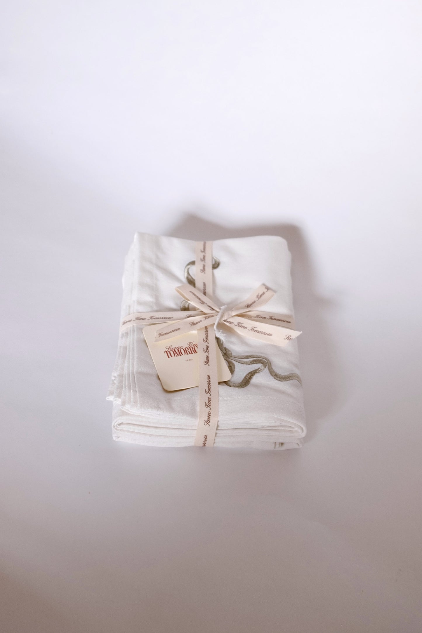 Bow Napkin - Sage