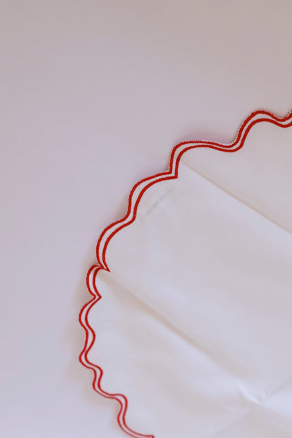 Squiggle Placemat - Red